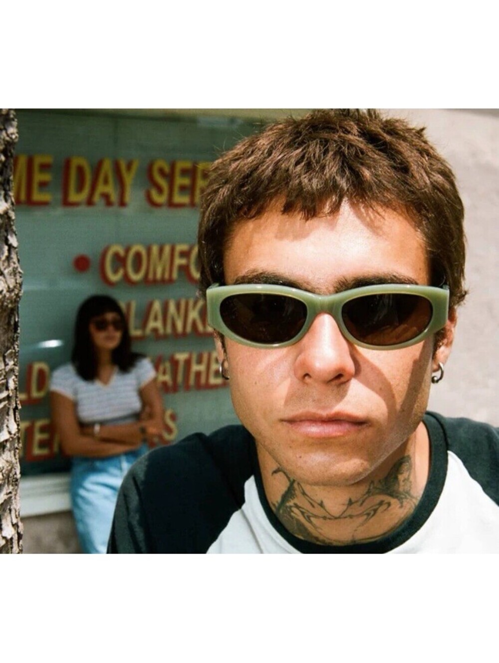 *RARE* CRAP EYEWEAR QUALITY SUNGLASSES THE FUNK PUNK Moss Green 52020